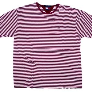 Vintage 90s Tommy Hilfiger Striped T-Shirt Large